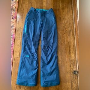 The North Face Hyvent Pants Snow Ski Pants Size M in Teal Women’s